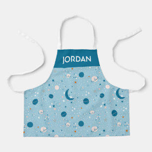 Blue Sky & Space Pattern Schort