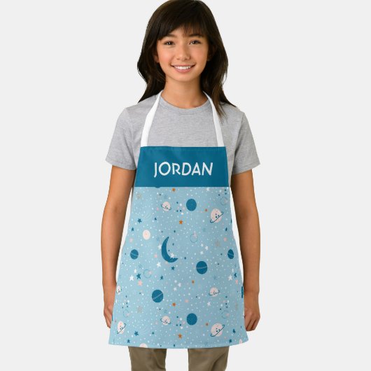 Blue Sky & Space Pattern Schort (Insitu)