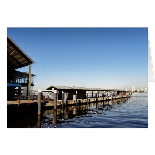 Blue Sky Sunday in Perth, Australië (Voorkant Horizontaal)