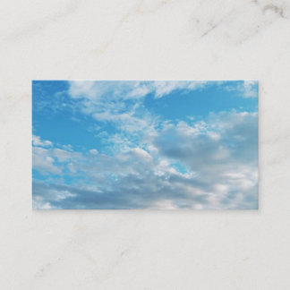 Blue Sky Thmed Business, 3,5 inch x 2,0 inch, 100  Visitekaartje