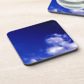 Blue Sky Unieke Chique Modern Minimaal Bier Onderzetter (Linkerzijde)