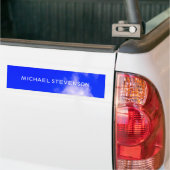 Blue Sky Unieke Chique Modern Minimaal Bumpersticker (Op Truck)
