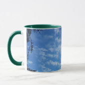 Blue Sky White Clouds Coffee Tea Soup Cup Mok (Links)