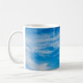 Blue Sky White Clouds Heavenly Cloud Background Koffiemok (Links)