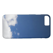 Blue Sky & White Clouds iPhone 7 Hoesje (Achterkant (Horizontaal))
