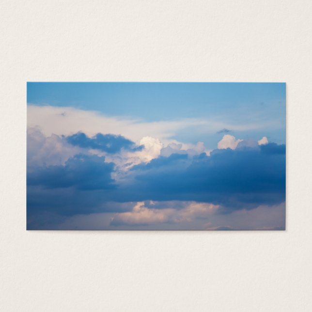 Blue Sky White Clouds Sunrise Arrière - plan Modèl (Devant)