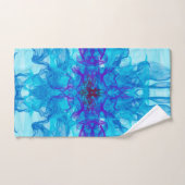 BLUE SMOKE - Fractal Art - Bad Handdoek (Handdoek)