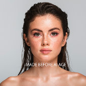 Blue Smoky Grey Ombre Professional Makeup Vierkante Visitekaartje