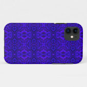 Blue Snake Texture Phone Case (Achterkant (horizontaal))