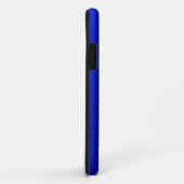 Blue Snow Skiing Case-Mate iPhone Case (Achterkant/rechts)