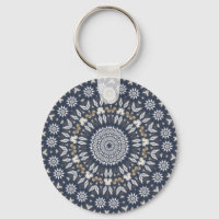 Blue Snowflake Kaleidoscope