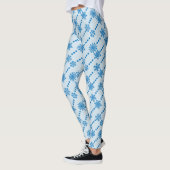 Blue Snowflake Leggings (Links)