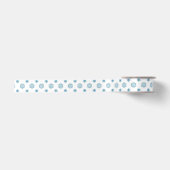 Blue Snowflake Ribbon Lint (Voorkant)