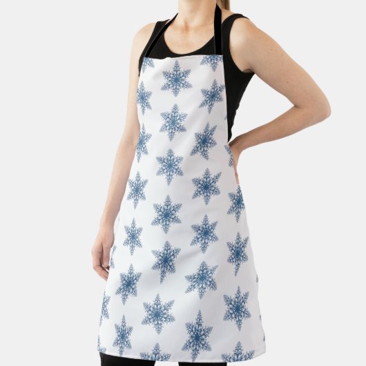 Blue Snowflake Schort (Insitu)