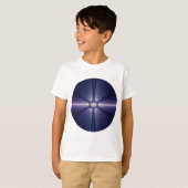 Blue Snowflake T-shirt (Voorkant volledig)
