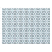 Blue Snowflake Winter Hanukkah Kerstfeestdag Tafelkleed (Voorkant (Horizontaal))