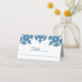 Blue Snowflake Winter Wedding (Voorkant)