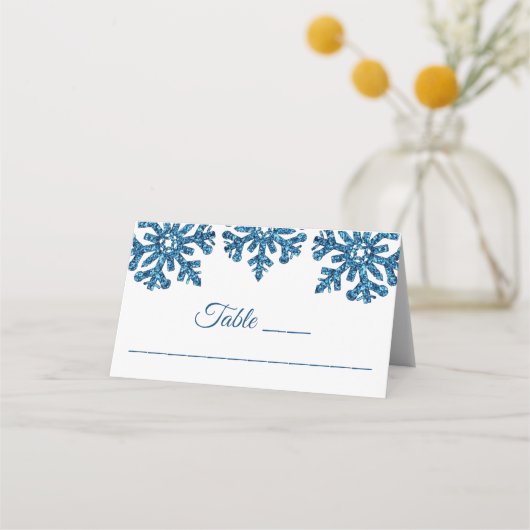 Blue Snowflake Winter Wedding (Voorkant)
