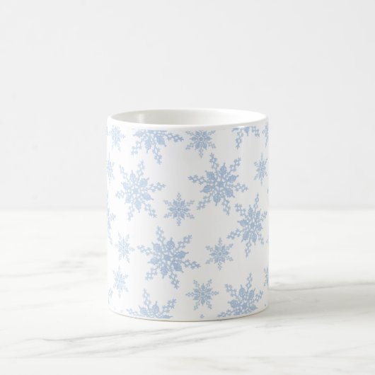 Blue Snowflakes Coffee Mug (Centre)