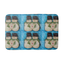 Blue Snowman