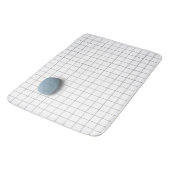 Blue Soap Bath Mat (Gekanteld)