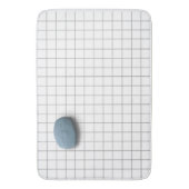 Blue Soap Bath Mat (Voorkant Verticaal)