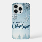 Blue Soft & Calm Christmas Snow Crystal Design- (Verso)