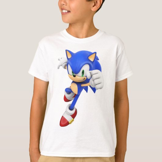 Blue Sonic T-shirt (Voorkant)