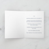 Blue Space Taurus Birthday Kaart (Binnen)