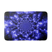Blue Sparkling Lights Badmat (Voorkant)