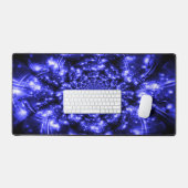 Blue Sparkling Lights Bureaumat (Keyboard & Muis)