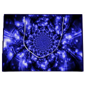 Blue Sparkling Lights Groot Cadeauzakje (Voorkant)