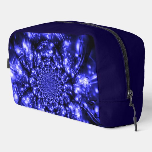 Blue Sparkling Lights Toilettasje (Rechterhoek)