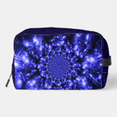 Blue Sparkling Lights Toilettasje (Achterkant)