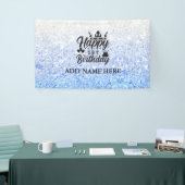 Blue Specialized "Happy First Birthday" Spandoek (Beurs)