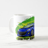 Blue_Speed3 Koffiemok (Voorkant links)