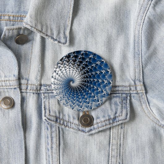 Blue Spiral Button (In situ)