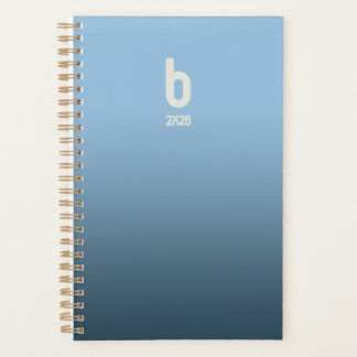Blue Spiral Planner  – 2026 Breath