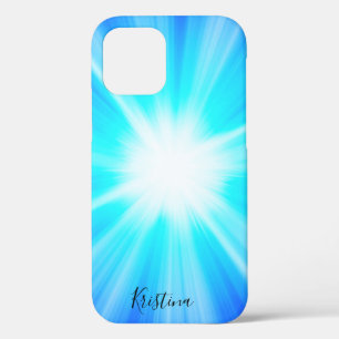 BLUE SPLASH iPhone 12 HOESJE
