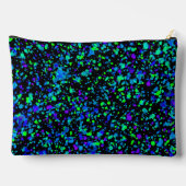 Blue Splatter - Accessoirezak Etui (Achterkant)