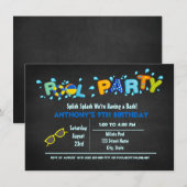 Blue Splish Splash komt naar onze basenpool Kaart (Voorkant / Achterkant)