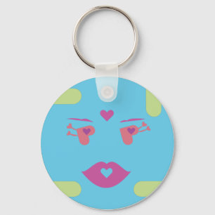 Blue Sponap Sleutelhanger, Dilli.ai Sleutelhanger