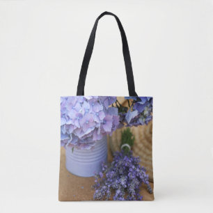 Blue Spring All-Over-Print Canvas tas