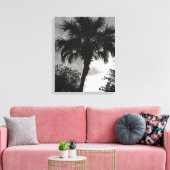 Blue Spring Silhouette Wrapped Canvas Afdruk (Insitu (Woonkamer))
