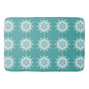 Blue Spruce Mandala Badmat
