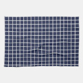 Blue Squares keukenhanddoek (Horizontaal)