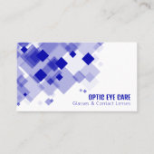 Blue Squares, Opticien, Technical Practitioner Visitekaartje (Voorkant)