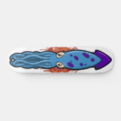 Blue Squiddy Skateboard (Horizontaal)