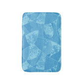 Blue Stain Glass Bath Mat (Voorkant Verticaal)