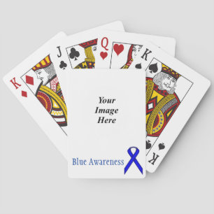 Blue Standard Ribbon van Kenneth Yoncich Pokerkaarten